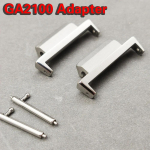 22mm Laiusega Rihm Roostevabast Terasest Adapter Casio G-Shock GA2100 GA-2100 &Uuml;mbertegemise Pistiktarvikud h&otilde;be