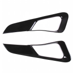 For Range Rover Sport -2025 ABS carbon fiber Car Center Console Lower Storage Compartment Side Decorative Frame Accessories must