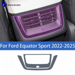 For Ford Equator Sport -2025 Car interior center console protective sticker interior decorative strip TPU protective sticker Left-hand drive
