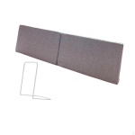 Baby Bed Rail Universal Multipurpose Fence for Nursery Bedroom Home grey hall