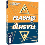 Jeu de soci&eacute;t&eacute; - DEVIR - Flash 10 - Jeu de cartes rapide - 2 &agrave; 5 joueurs - 20 min de jeu
