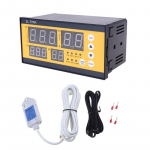 652F ZL-7918A Multifunktsionaalne Automaatne Inkubaator 100-240V LCD Temperatuuri ja Niiskuse Reguleerimine 18 Termostaati Laoruumiks must