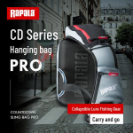 2026 Rapala Soome CD-seeria Crossbody kalastusvarustuse kott &ndash; V&auml;ike, kaasaskantav, kerge s&ouml;&ouml;dakott. 32x23x11 cm
