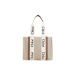 Chloe Woody logotr&uuml;kiga kott Naiste kott Beež Pruun CHC21US383E6690U Basic Set (Bag+Dust Bag)