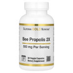 California Gold Nutrition, Mesilaspikpropolis 2X, Ekstraktikontsentraat, 500 mg, 90 k&ouml;&ouml;giviljakapslit