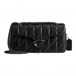 Coach Tabby 26 push-lukuga ketiga nahast crossbody &otilde;lakott keskmine naiste kotid must CP150-V5BLK Basic Set (Bag+Dust Bag)