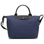 Longchamp Le Pliage Energy Reguleeritava &otilde;larihmaga Pandlaga T&otilde;mblukuga Sulgemine Nahkdetailidega Keskmine &Otilde;lakott Crossbody T&otilde;mblukuga Kott Naiste k&auml;ekotid 1515HSR006 New Version-Detachable Strap