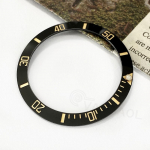 38mm Keraamilisulamist Kellaraami Sisestusr&otilde;ngas Kaldus Sobivus 40mm Kellakorpuse jaoks Rolex Water Ghost 116610 Sukeldumiseks Meeste Kellatarvikud 38mm