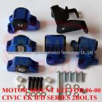 96-00 Honda Civic EK Modifitseeritud 2-auguline mootoripadi v&auml;ikese sarve seeriaga sinine
