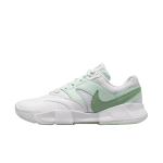 Nike Court Lite 4 Tennis Shoes Women's Low top White/Slight Green/Gentle Gray Green FD6575-112 40.5 white