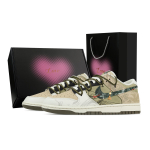 Nike Dunk Vahetu edu, Heart Box Madalad T&otilde;ukerattasaapad Meeste Beež Pruun IQ1118-220(Team773--) 41
