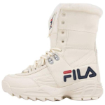 FILA Disruptor Ankle Boots Women's Ecru 5HM00545-125 37.5 white