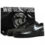Nike Air Force 1 Kaleidoscope, Toxin, Ostukott Libisemiskindlad Madalad Rula Kingad Unisex Must Valge CW2288-001(Team113-S-BOX) 38.5