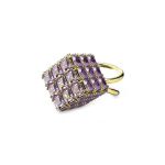 Swarovski Curiosa Ruudukujulise L&otilde;ikega Isikup&auml;rane S&otilde;rmus Naiste s&otilde;rmused Lilla 5629238 55