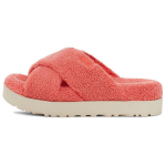 UGG Naiste Fuzz Sugar Terry Rist-sandaalid Peach Bliss 1126385-PBLSS 37