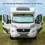 Peugeot Boxer Citroen Relay Auto Matkaauto Sise-Termokardinad 7 Kihti Kate Soojusisolatsioon P&auml;ikesekaitse Tuuleklaasi Kate