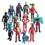 12 tk/komplekt Fortnite Aktiivsus Tegevuskuju Anime Multikas PVC Mudel M&auml;nguasi Nukk Armas Ja V&otilde;luv Toakujundus Cosplay Figuriin Lapsed S&uuml;nnip&auml;ev