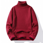 S&uuml;gistalvine meeste kaelusega kampsun Meeste kuduvad pulloverid rullkaelusega kootud kampsun, soe meeste kampsun Slim Fit vabaaja kampsun XS