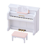 Sylvanian Families Nukkumaja M&ouml;&ouml;bel Klaverikomplekt CA-301 white