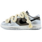 Nike Dunk Suixin, Kulunud kanepist k&ouml;ie kattega amortisatsioon Amortisatsioon Madala s&auml;&auml;rega rulaketsid Unisex HF5441-202(Team45-) 41 white