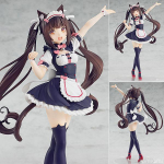 Chocola Nekopara Vanilla Ko Kuju Armas Tegelaskuju Lauakaunistused Trendikad M&auml;nguasjad Armas Kawaii Garaažikomplekt &Scaron;assii Kuju Kingitused 17CM