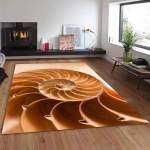 Retro Kaardus Abstraktne Vaip Oranž Sinine Keskmise Sajandi Moodne Vaip V&auml;rviline Geomeetriline P&otilde;randakaunistus Pestavad Elutoavaibad 40cm x 60cm