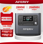 AFERIY P280 Energiasalvesti toiteallikas 2800W2048WH liitiumaku h&auml;daolukorra toiteallikas v&auml;listingimustes majapidamise mobiilne toiteallikas