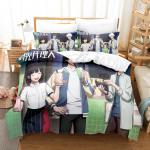 3D Anime The Link Click Voodipesukomplektid Tekikott Komplekt Padjap&uuml;&uuml;ridega &Uuml;heinimese T&auml;is Suur Kuningas Voodiriided Voodipesu Kodutekstiilideks 135x200cm
