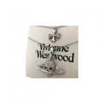Vivienne Westwood Kaelakee Topeltkett Kolju Maakera H&otilde;bedane 48cm KARBIS