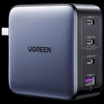 UGREEN 140W 4-pordiline GaN kiirlaadija CN pistikuga (adapter kaasas)