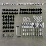 Kattepaneelide kerekomplekti poldid Kruvid Sobib Yamaha YZF R1 2002 2003 2004 2005 2006 2007 2008 R6 2004-2005