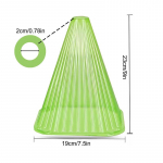 Taimede kaitsekate Aiatooted Taimede kaitsja Siseruumide taimede tarvikud Aiat&ouml;&ouml;riistad Talvised k&ouml;&ouml;giviljad K&uuml;lm (Green,10pcs)