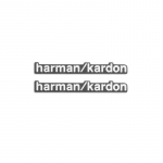 Harman Kardon m&auml;rk alumiinium 3D autok&otilde;lari kleebised BMW m e46 e90 e60 f30 f10 e36 e39 g20 f20 e87 e92 g30 e91 x5 mini cooper jaoks HM-2PCS xiao