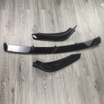 L&auml;ikiv must MP stiilis esipamperi alumine spoiler Splitter Difuusor BMW X1 F48 18i 18d 20i 20d 25i 25d X-LINE 2019-2022 Facelift jaoks Gloss Black