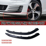 Esip&otilde;rniku alumine spoiler VW Golf MK7 GTI 2015-2017 jaoks, otse sobiv ABS-&otilde;hujuhik alumise liistu viimistlus, &uuml;mberehitust ei vaja gray