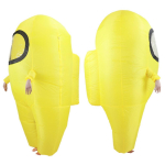 T&auml;iskasvanute ja laste Halloweeni kost&uuml;&uuml;mid Kosmose hunt T&auml;ispuhutavad kost&uuml;&uuml;mid Among Us Cosplay kost&uuml;&uuml;mid M&auml;ngukost&uuml;&uuml;mid children kollane