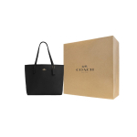COACH City nahast kott, ostukott, k&auml;ekott, &otilde;lakott suur naiste must CR111-IMBLK One Size 2 beige