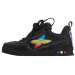 LOUIS VUITTON Skate Veisenahast Madalad Rula Kingad Meeste Must 1AH593 40.5 black