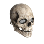 Liigutatava l&otilde;ualuu t&auml;ispea kolju mask Skeletoni mask Halloweeni Cosplay Hirmutav mask &Otilde;uduskiiver Halloweeni festivali peo kaunistamiseks hall
