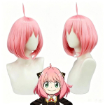 Anime Yor Forger Cosplay Kost&uuml;&uuml;m Anya Kleit &Uuml;likond Halloween Pere J&otilde;ulukleit Maskeraadipidu Rollim&auml;ng Parukas M white