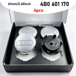 Auto ujuvratta keskmine kate rummukate 4 tk 60mm 61mm 68mm 69mm m&auml;rk Audi B5 B6 B8 A3 8P 8V 8L A5 A6 C6 C7 A1 A7 A8 Q A4 S4 jaoks Audi