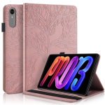 Lenovo Idea Tab Pro Gen 2 &uuml;mbris TB390FU Reljeefne puu PU nahast rahakott klappkate Funda Idea Tab Pro Gen 2 13-tollisele &uuml;mbrisele Idea Tab Pro Gen2 13 white