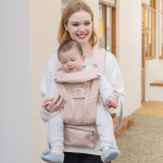 Lapsehoidja ergonoomiline imiku multifunktsionaalne v&ouml;&ouml;tool vasts&uuml;ndinult v&auml;ikelapsele Mitmeotstarbeline enne ja p&auml;rast k&auml;ngurukoti tarvikud Breeze Pink