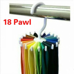 2 tk Creative Multifunktsionaalne plastist 360 kraadi p&ouml;&ouml;rlev lipsuhoidja mitmeotstarbeline nagi k&auml;pp 18 sall 1pcs