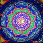 Erikujuline teemantmaali mandala DIY 5D osaline puurimisristpiste komplektid, kristall 30*30 cm