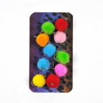 10 tk/pakend nr 12 segav&auml;rviline helendav munakorblane konks Forell k&auml;rbsep&uuml;&uuml;k k&auml;rbsed l&otilde;heforell bassip&uuml;&uuml;k