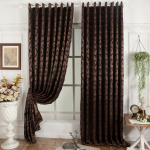 1 TK NAPEARL Moodne k&ouml;&ouml;k Jacquard Kodukardin Poolpimendav kardin kohvikule Elutoa aknakatted W100cm x L200cm