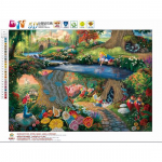 Huacani teemanttikandid 5D DIY teemantmaal maastikupilt kividest t&auml;is teemant j&otilde;ulukingitus koju 30*40 cm