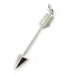 Les Tr&eacute;sors De Lily [M6228] - h&otilde;bedane ripats  Cupid's Arrow  h&otilde;bedane (roodiumiga kaetud) - 40x5 mm h&otilde;be