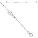 Altesse [Q4841] &ndash; h&otilde;bedane valge 'C&acirc;lin' h&otilde;bedane k&auml;ev&otilde;ru &ndash; laius 6 mm valge